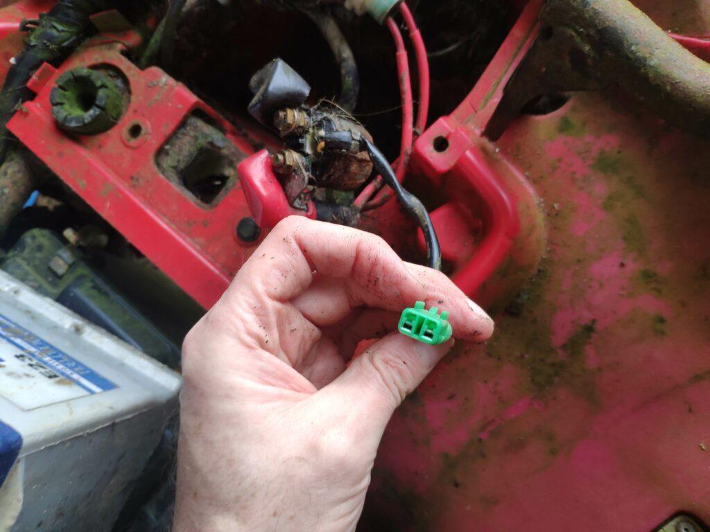 Honda ATV Repair Black field farm